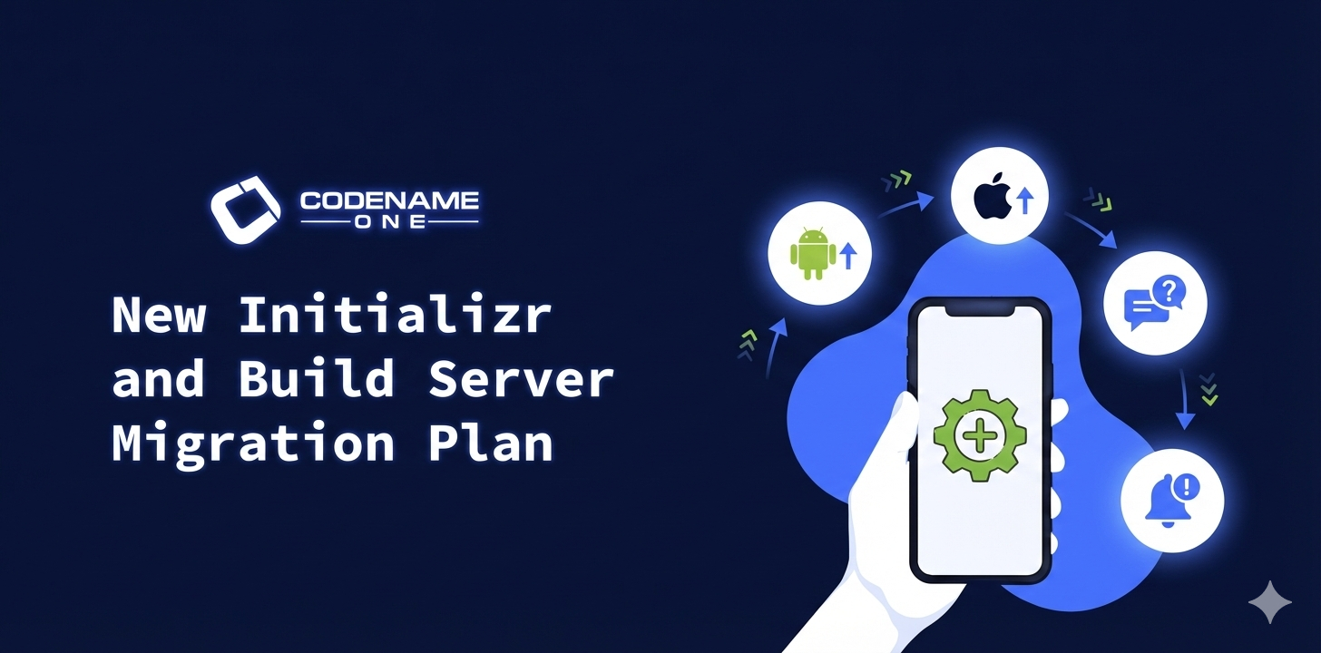 New Initializr and Build Server Migration Plan
