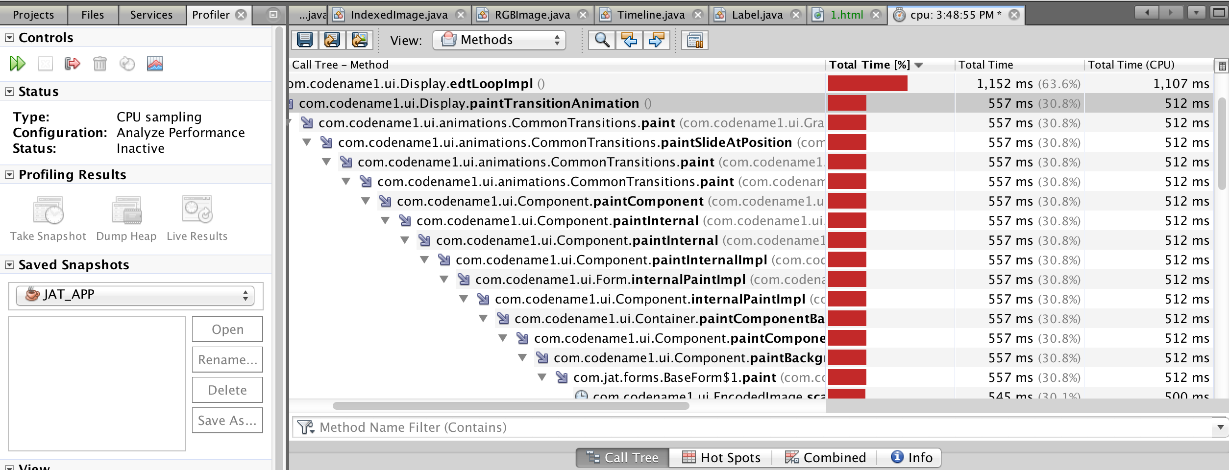 NetBeans Profiler